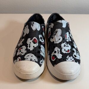 Disney x Native Slip-On Sneakers Mickey Size 3M/5W